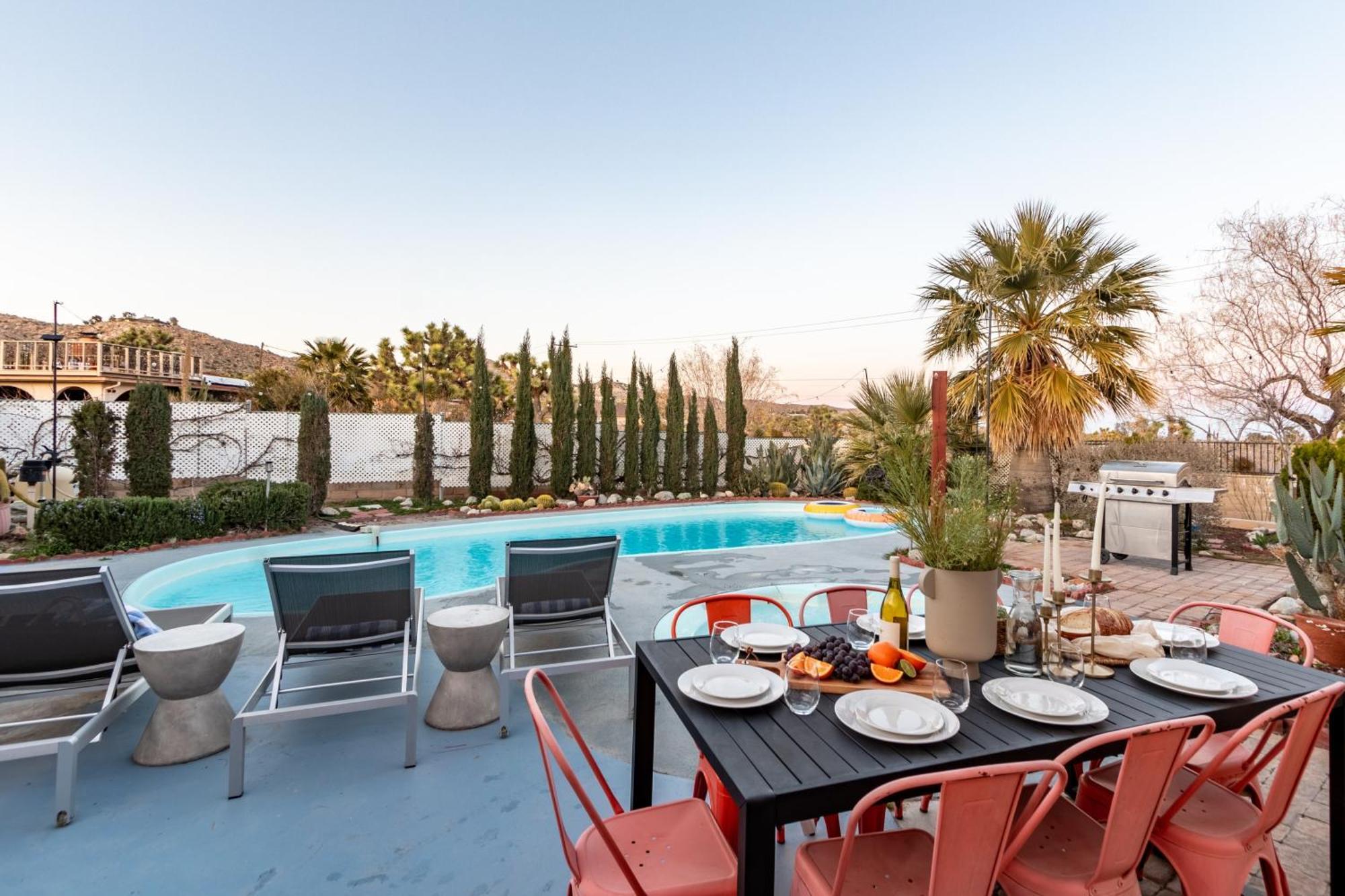 Archie By Avantstay Desert Retreat W Courtyard Edge Of Joshua Tree 尤卡谷 外观 照片