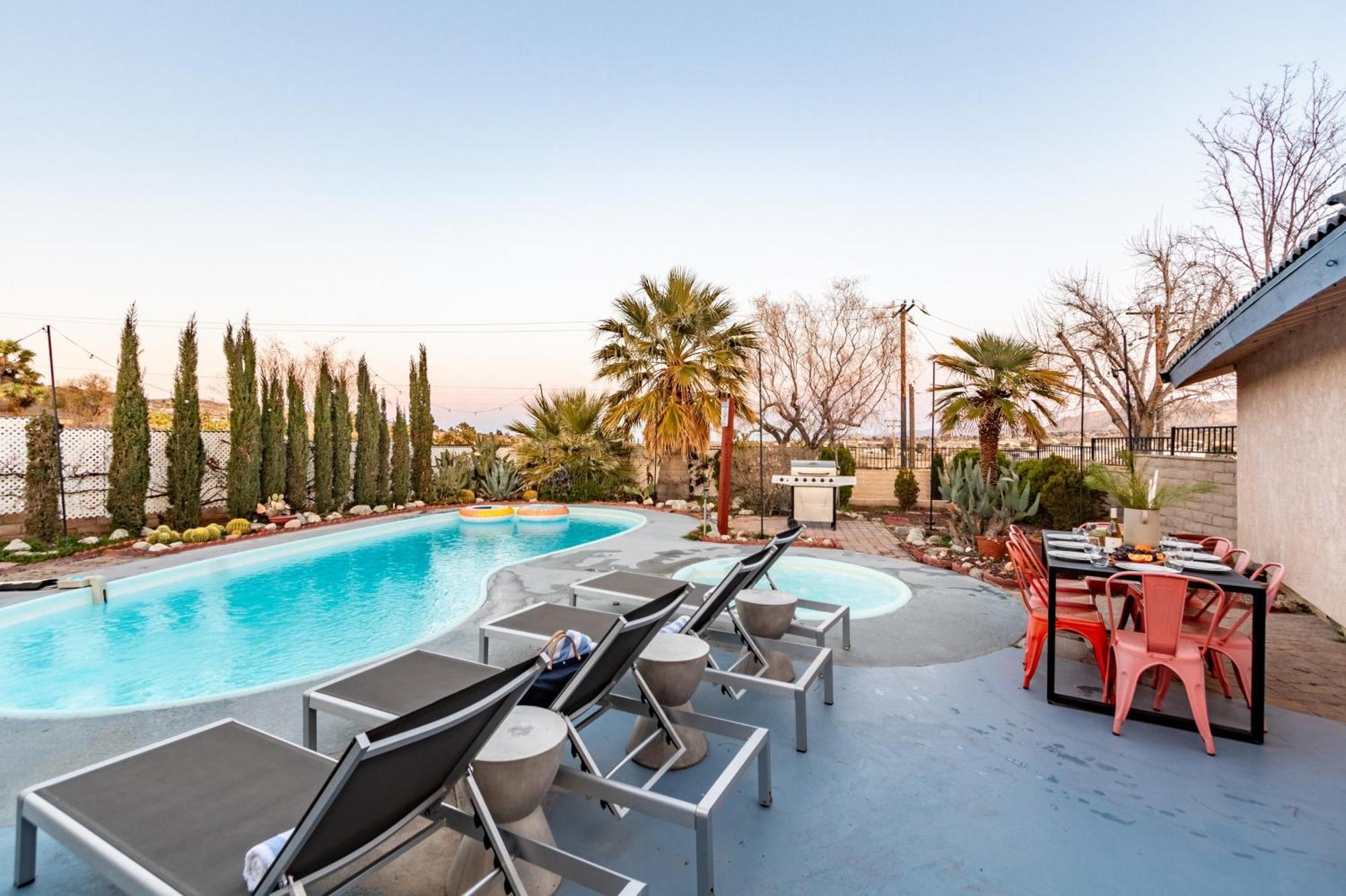 Archie By Avantstay Desert Retreat W Courtyard Edge Of Joshua Tree 尤卡谷 外观 照片
