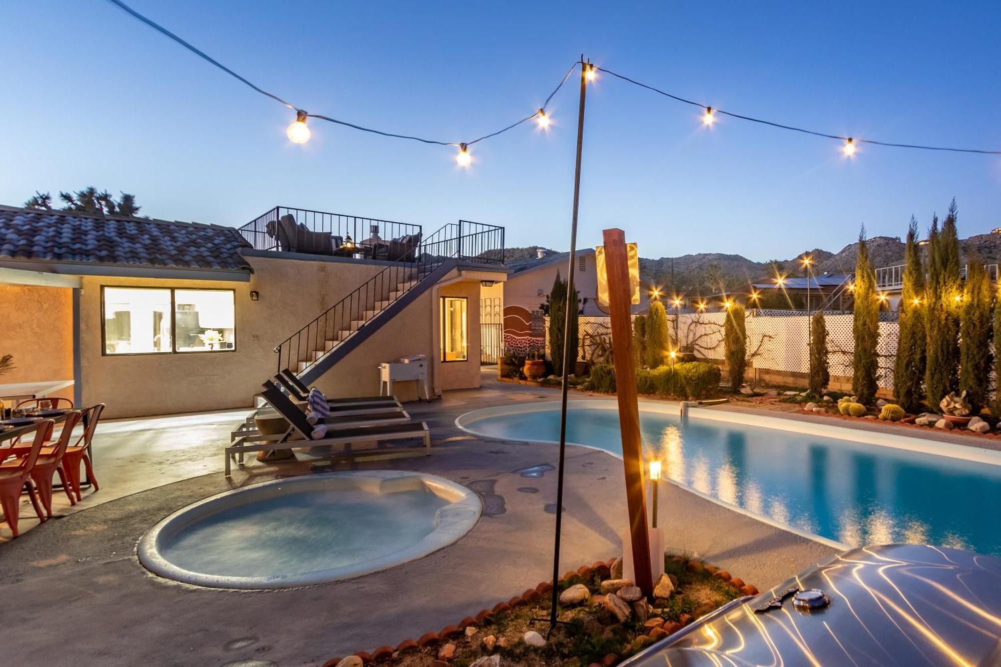 Archie By Avantstay Desert Retreat W Courtyard Edge Of Joshua Tree 尤卡谷 外观 照片