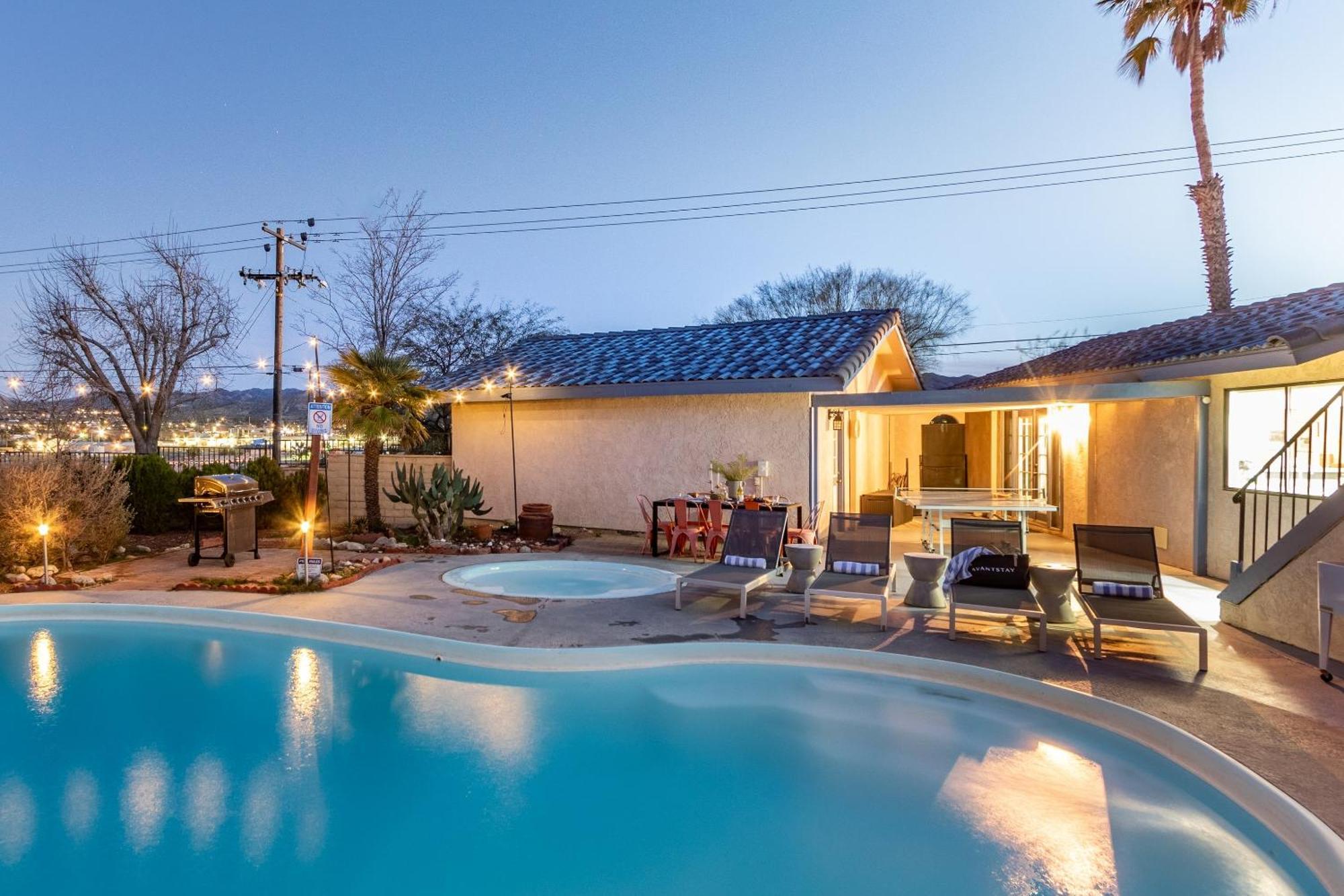 Archie By Avantstay Desert Retreat W Courtyard Edge Of Joshua Tree 尤卡谷 外观 照片