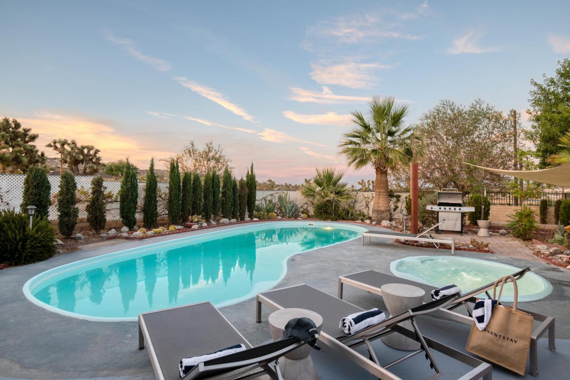 Archie By Avantstay Desert Retreat W Courtyard Edge Of Joshua Tree 尤卡谷 外观 照片
