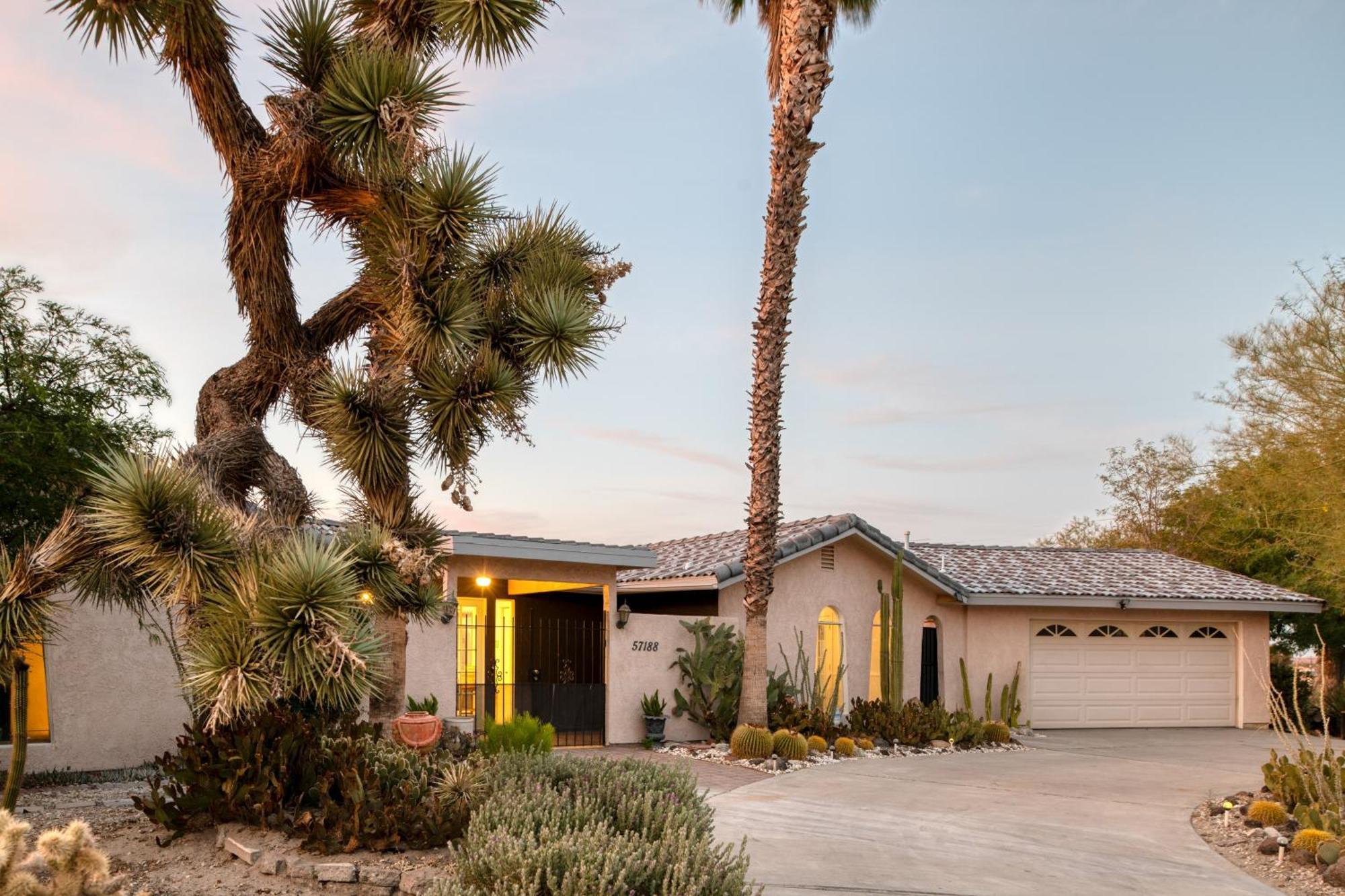 Archie By Avantstay Desert Retreat W Courtyard Edge Of Joshua Tree 尤卡谷 外观 照片